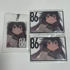 86 エイティシックス　フレデリカ　スクエア缶バッジ　アクキー くじ引き堂