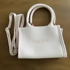 【未使用】Darich ダーリッチ ショルダーストラップつきロゴトート