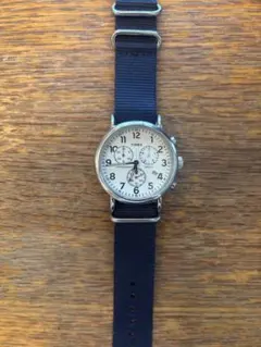 TIMEX ウィークエンダー　クロノグラフ 腕時計 ネイビーのサムネイル