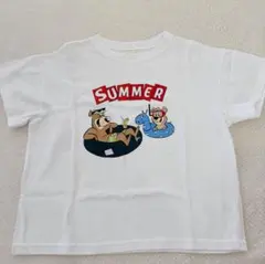 BONITO ヨギベア プリントTシャツ ホワイト M