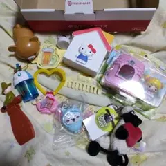 《新品未使用含む》おもちゃBOX　女の子おもちゃセット