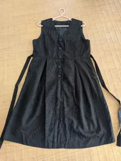 マタニティ事務服ストライプ柄 ノースリーブのサムネイル