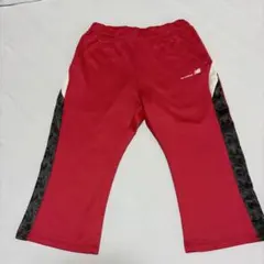 new balance ジャージパンツ M レッド