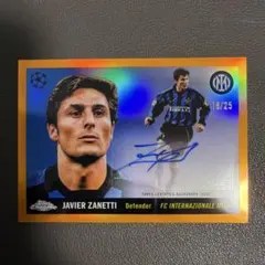 Topps Javier Zanetti FC Internazionale