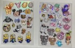 おすそ分け　ディズニー　ボンボンドロップシール、プチドロップステッカーF