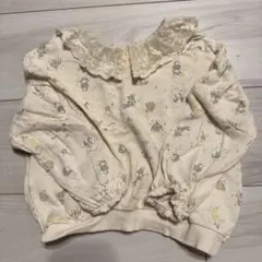 動物柄トレーナー 95cm cottoli