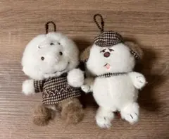 チャーリーブラウン&オラフ　ボールチェーン付きぬいぐるみ