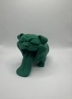 ぶさきゃわブルドッグ(グリーン)