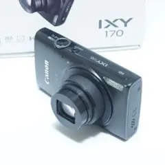 G3030】 Canon IXY 170 ブラック 箱付き キャノン イクシ - メルカリ