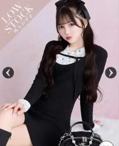 2025年最新】MICHELLMACARON モノグラムニットワンピースの人気