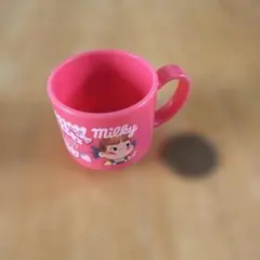 不二家 Milky ペコちゃん ミニマグカップ ピンクのサムネイル