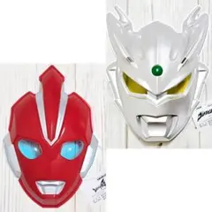 兩件組 全新未使用 賽羅奧特曼 賽羅奧特曼 麵具 麵具
