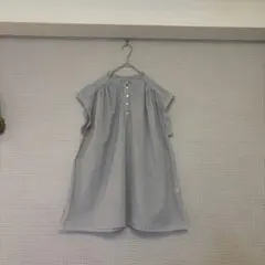 green label relaxing✿100/2ボイルフリルギャザーブラウスのサムネイル