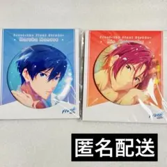 京アニ　Free! FS 缶バッジ　七瀬遙、松岡凛