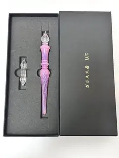 ガラス工房LUC ラティチェロ ガラスペン ピンク