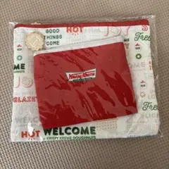 新品★クリスピークリームドーナツ　ポーチ2つ