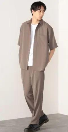 【新品、、タグ付き、未開封】BEAMS　半袖セットアップ　Sサイズのサムネイル