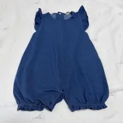 Cottoli デニム風 ロンパース　バースデイ