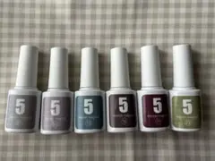 ネイル工房 5micron magnet ジェルネイル6本まとめ売り