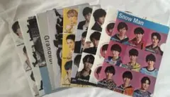 【未使用】SnowManクリアファイルセット