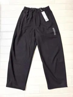 ブラッシュドスウェットワイドパンツ ジョガーパンツ