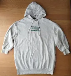 Lovetoxic グレー フードパーカー　M（150）