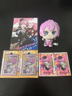 AMPTAKxCOLORS トートバッグ ペンライトポーチ ぬいぐるみ けちゃ AMPTAKxCOLORS トートバッグ ペンライトポーチ ぬいぐるみ けちゃ