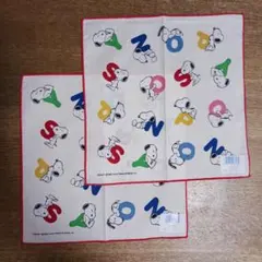 【新品未使用】SNOOPY ハンカチ　サンリオ　2枚セット