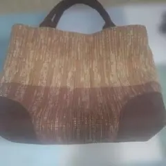 裂き織りバック