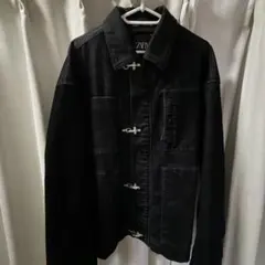 【ZARA】ベルベットジャケット M ファイヤーマン