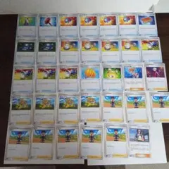 カスミのやる気、ともだちてちょう、ポケモンごっこ、メイ等Vスタートデッキの３４枚のサムネイル
