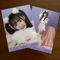 イコラブ 音嶋莉沙 猫衣装 生写真 セミコンプ