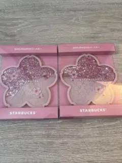 スターバックスサクラコースター　2個