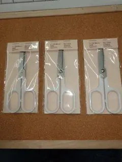 無印良品　テープがつきにくいハサミ3本セット1655のサムネイル