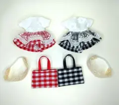 1009☆　ハンドメイド　リカちゃん　ミキちゃん　マキちゃん　ワンピース