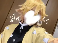 鬼滅の刃 コスプレ 我妻善逸 衣装(フルセット) Sサイズ 1/25まで