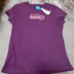 ROXY HIGH VOLTAGE-SS パープル Tシャツ Sのサムネイル