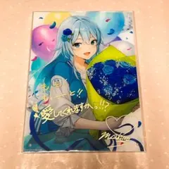 花芽すみれ 5周年複製箔押しサイン入りポストカード - メルカリ