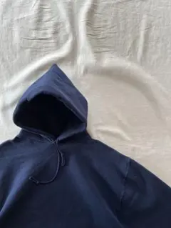 【古着の王道】90s Russell ラッセル パーカー USA製 ネイビー