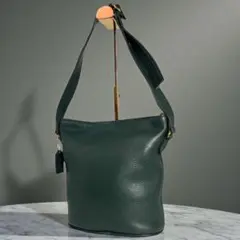 Coach コーチ レザー トート グリーン 4140 - メルカリ