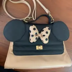 ミニーマウス　ショルダー2wayバッグ　ア2