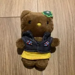 希少 2000年VivitixGirls 日焼けガングロ　キティ デニム洋服レア