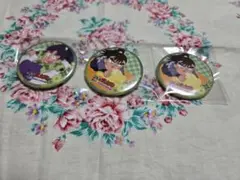 忍たま乱太郎 七松小平太&中在家長次 アニカフェ缶バッジ 3個セット