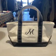 アメリカ製　L.L.Bean BOAT AND TOTE キャンバストートバッグ