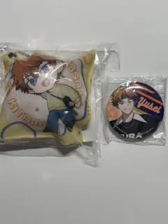 にじさんじ 3SKM 北見遊征 くら寿司コラボ 缶バッチ クッションチャーム