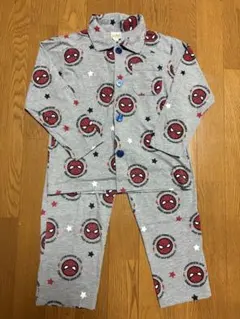 バースデイ　スパイダーマン パジャマ 上下セット　長袖　キッズ男の子110サイズ