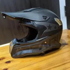 オフロードヘルメット　フルフェイス　マットブラックのサムネイル