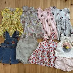 70 ワンピース ジャンバースカート ロンパース まとめ売りのサムネイル