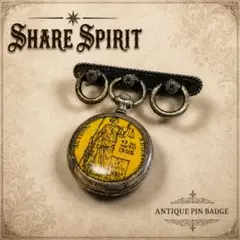 share spirit ブローチ share spirit ブローチ - メルカリ