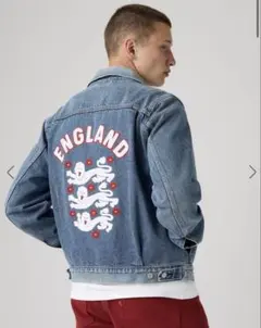 【日本未発売】Levi's × イングランド代表 TYPE Ⅱ デニムジャケット